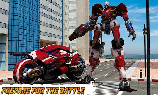 Moto Robot Transformation: Transform Robot Games for PC screenshot 1