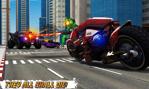 Moto Robot Transformation: Transform Robot Games for PC screenshot 3