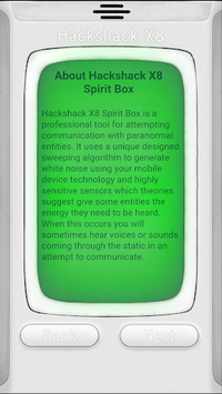 The Hackshack X8 Spirit Box - Free for PC screenshot 3