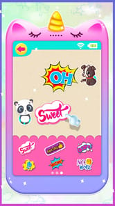 Unicorn toy phone for girls for PC screenshot 3