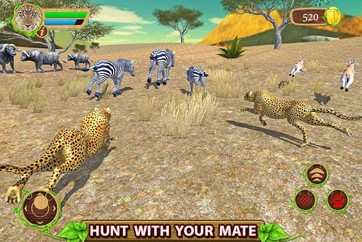 Furious Cheetah Family Simulator for PC screenshot 1