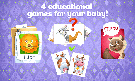 Animal Flashcards for Toddlers: Kids Learn Animals for PC screenshot 1