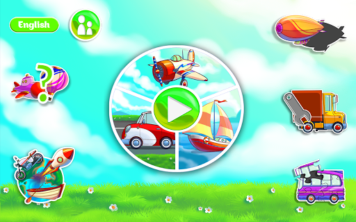 Learning Transport Vehicles for Kids and Toddlers for PC screenshot 1