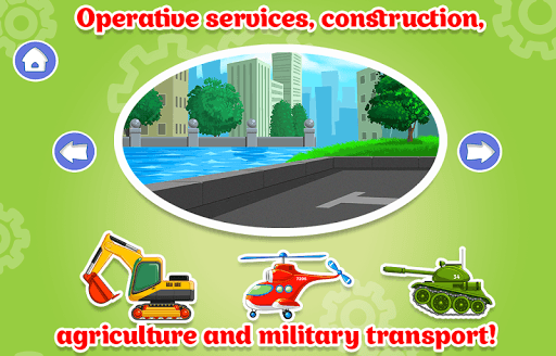 Learn Vehicles for Kids - Transport for Toddlers for PC screenshot 3