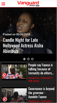Vanguard news app for PC screenshot 3