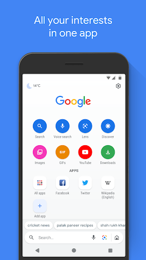 Google Go: A lighter, faster way to search for PC screenshot 1