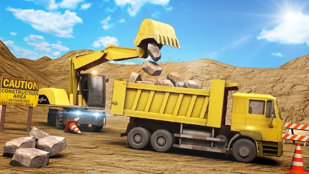 Heavy Bulldozer Crane Drill Stone for PC screenshot 1
