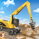Heavy Bulldozer Crane Drill Stone for PC