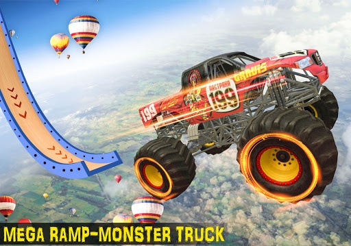Ramp Monster Truck Stunts:New Racing Games for PC screenshot 1