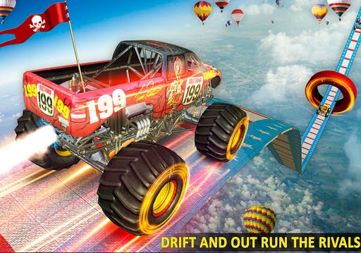 Ramp Monster Truck Stunts:New Racing Games for PC screenshot 2