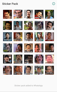 Malayalam Stickers for whatsapp for PC screenshot 1