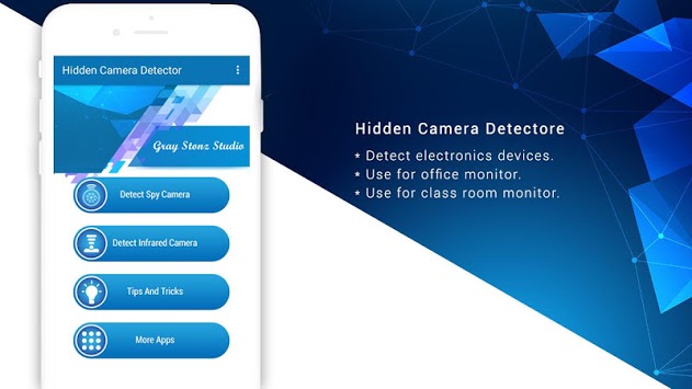 Hidden camera founder : Spy Camera Detector for PC screenshot 2