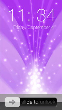 Lock screen slider for PC screenshot 1