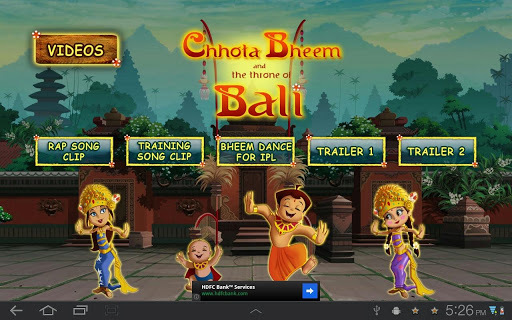 Chhota Bheem Bali Movie Clips for PC screenshot 2