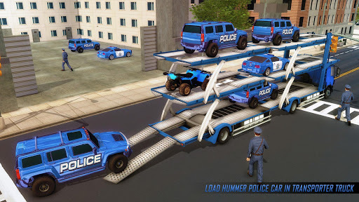 4x4 Hummer Car Transport for PC screenshot 1