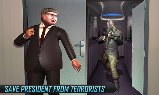 President Airplane Hijack Secret Agent FPS Game for PC screenshot 2