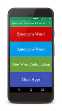 Synonyms, Antonyms & One Word Substitution for PC screenshot 1