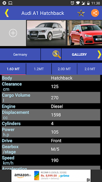 All Cars: Information & Details for PC screenshot 2