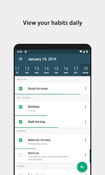 Habitory: habit tracker for PC screenshot 1
