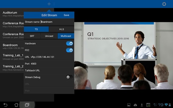 InStream Mobile - Media Player for PC screenshot 1