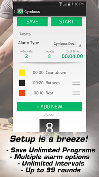 Gymboss Interval Timer for PC screenshot 1