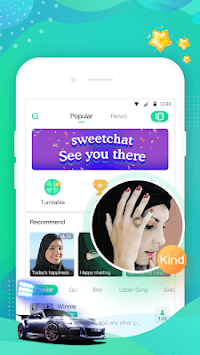 SweetChat - Group Voice Chat Rooms for PC screenshot 1