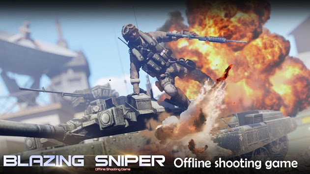 Blazing Sniper - offline shooting game for PC screenshot 1