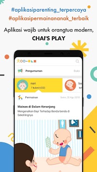 Chai's Play - Aplikasi parenting & permainan anak for PC screenshot 1