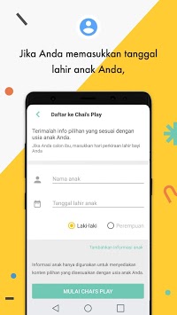 Chai's Play - Aplikasi parenting & permainan anak for PC screenshot 2