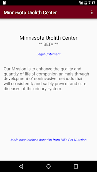 Minnesota Urolith Center for PC screenshot 1