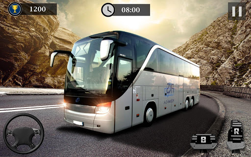 Uphill Off Road Bus Driving Simulator - Bus Games for PC screenshot 1