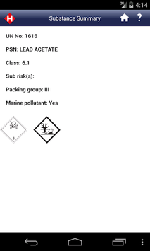Hazcheck DGL Lite for PC screenshot 3