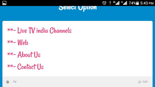 Live TV India Channels & Movie for PC screenshot 3