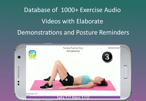 Healure: Physiotherapy Exercise Plans for PC screenshot 2