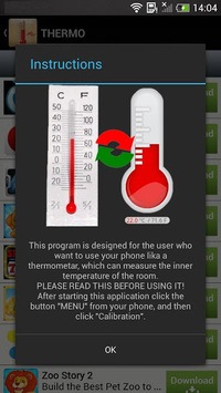Thermometer for PC screenshot 2