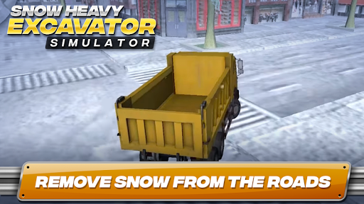 Snow Heavy Excavator Simulator for PC screenshot 2