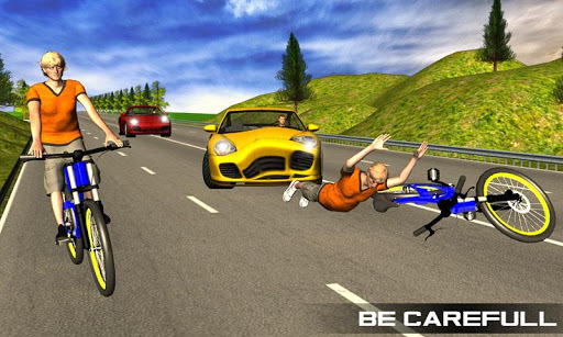 Bicycle Rider Traffic Race 17 for PC screenshot 2