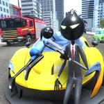 Amazing Crime Strange Stickman - Rope Vice Vegas APK