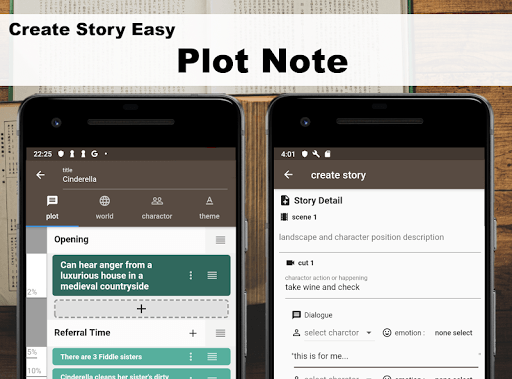 Story Plotter [ write novel, comic, movie!! ] for PC screenshot 2