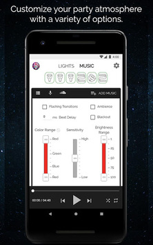 Huegasm for Philips Hue Lights for PC screenshot 3