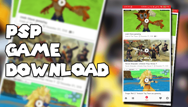 PSP Game Download - Emulator - ISO Game - Premium for PC screenshot 1