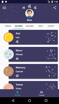 Horos - Natal Chart for PC screenshot 2