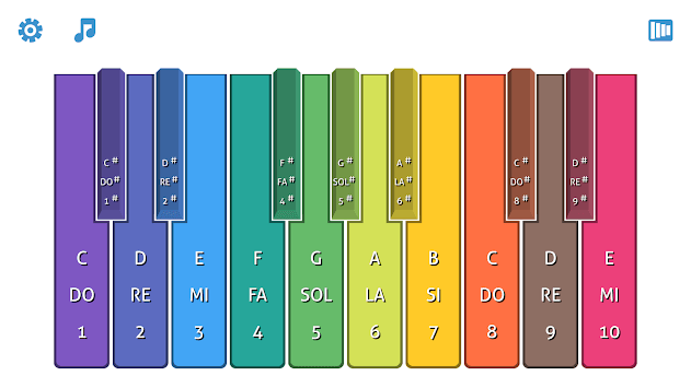 My 1st Xylophone and Piano - made for kids for PC screenshot 2