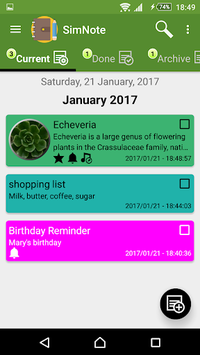 SimNote (Simple Notepad) for PC screenshot 1