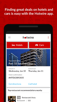 Hotwire Hotel & Car Rental App for PC screenshot 1