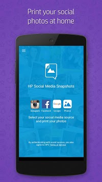 HP Social Media Snapshots for PC screenshot 1