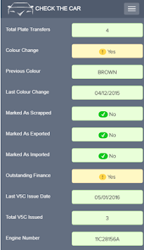 Free Car Check UK for PC screenshot 3