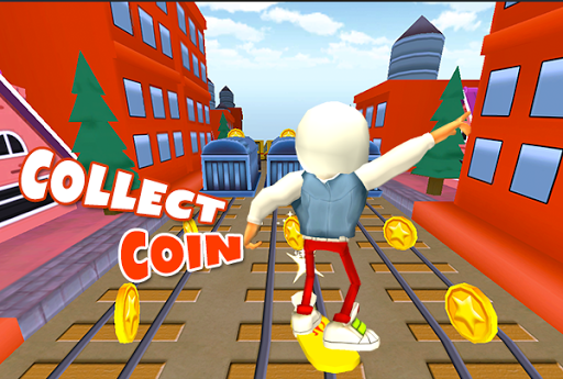 3D Subway Kids Rail Dash Run for PC screenshot 3