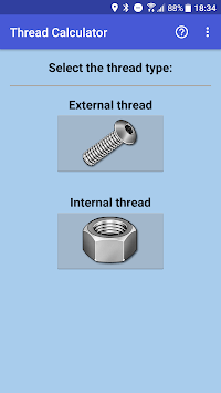 Thread calculator for PC screenshot 1