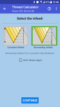 Thread calculator for PC screenshot 3